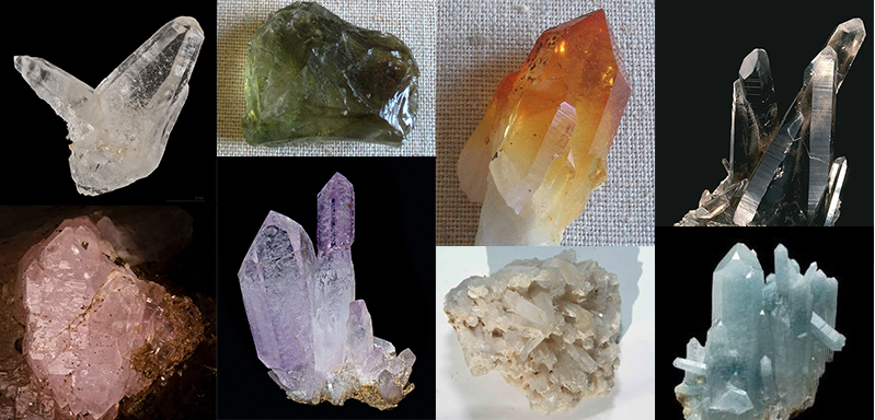 <p>What are some of the color options for quartz?</p>