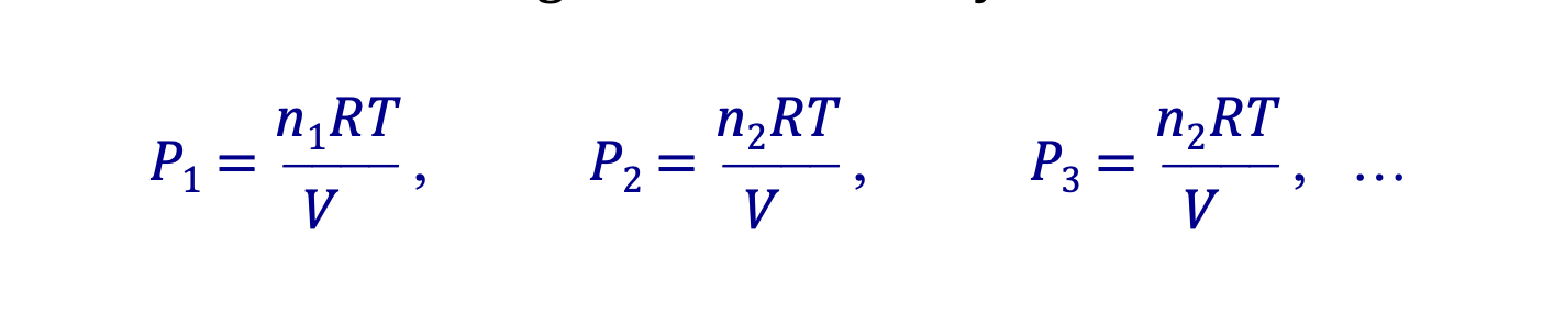 <p>P<span>total</span> = P<span>1</span> + P<span>2</span> + P<span>3</span> + …</p>