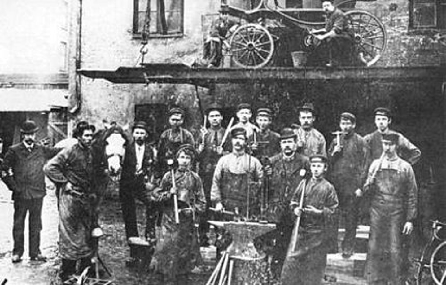 <p>The term used to describe the industrial working class.</p>