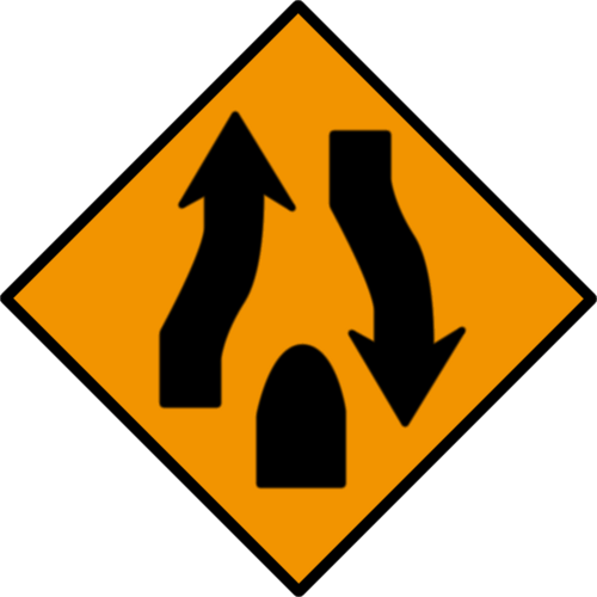 <p>What does this sign indicate?</p>