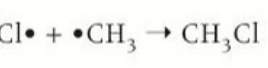 <p>a mixture of both a chlorine radical and alkane radical </p>