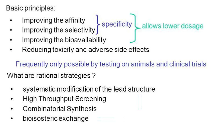 <ul><li><p>refers to a <strong>process</strong> in which <strong>finding of new medication</strong> is based on knowledge of biological target is done </p></li><li><p>involves <strong>design </strong>of small molecules that are <strong>complementary in shape and charge </strong>to the biomolecular target. </p></li><li><p><strong>Begins with hypothesis </strong>that modulation of a specific biological target may have therapeutic value.</p></li></ul><p></p>