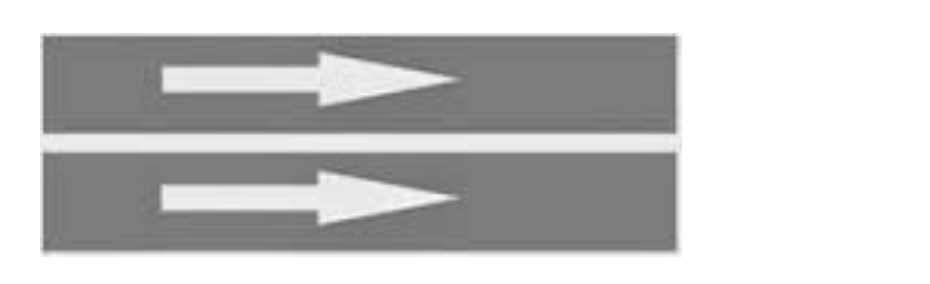 <p><span>When the driver sees this road marking, what should the driver do?</span></p>