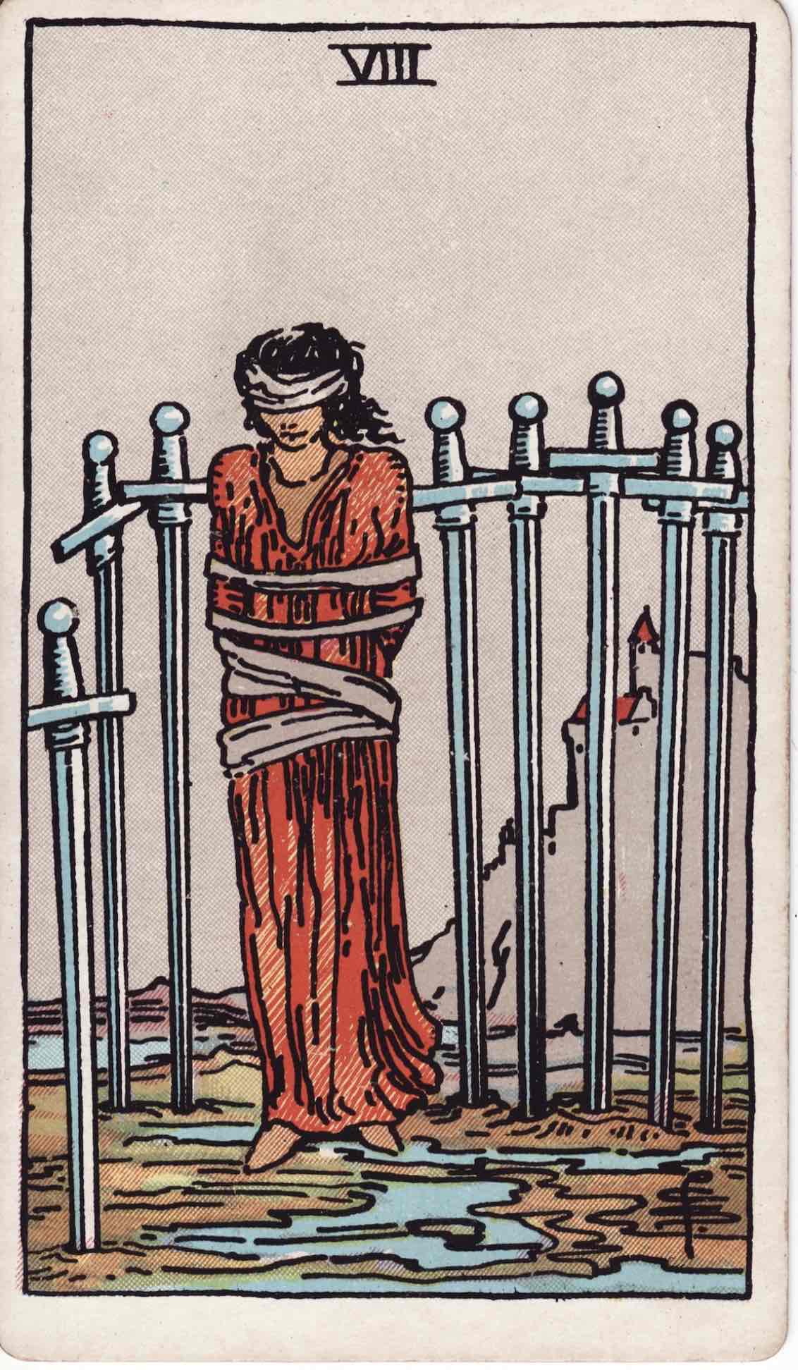 <p>Eight of Swords</p>