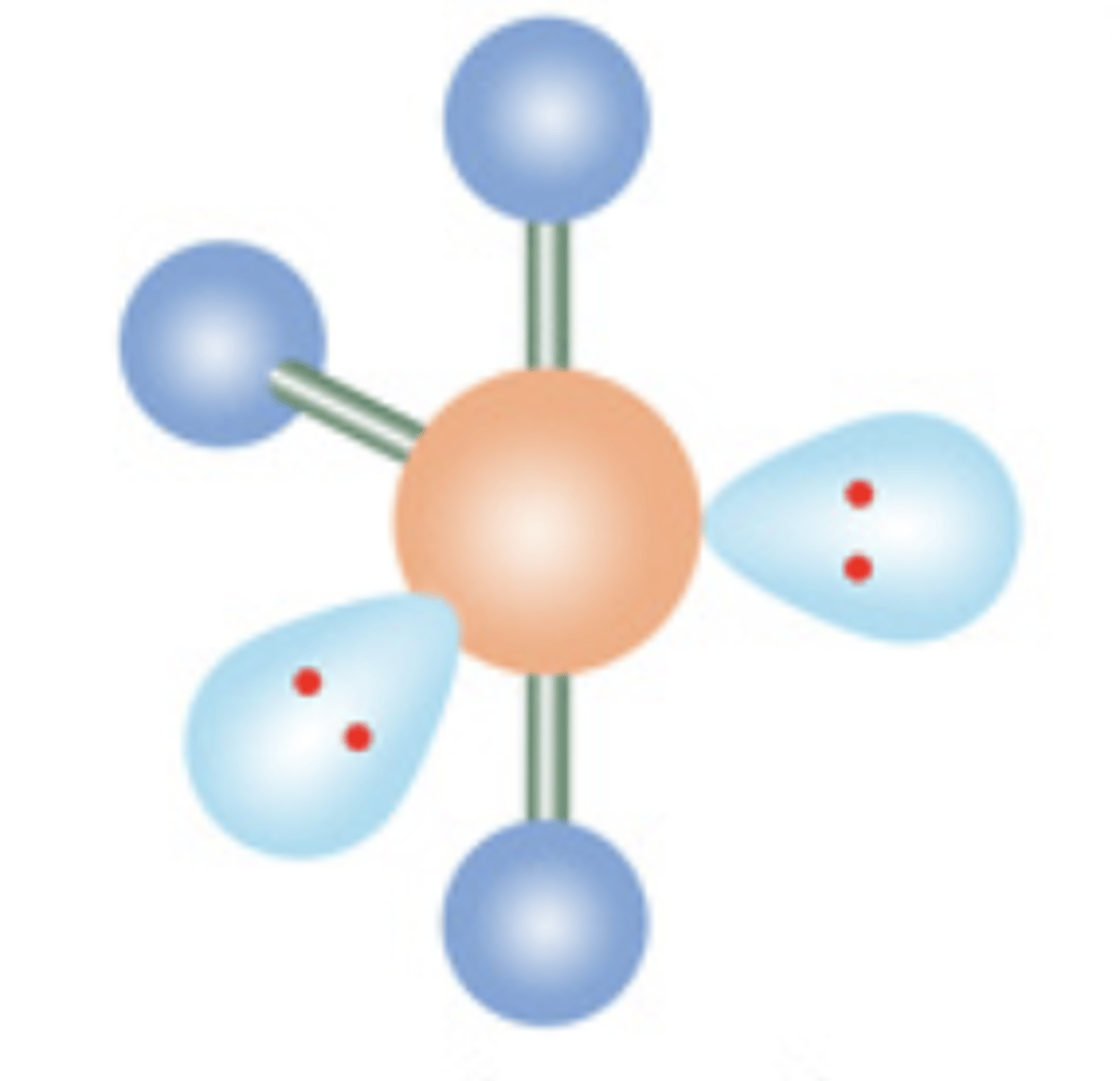 <p>5 electrons; 2 lone pairs</p>