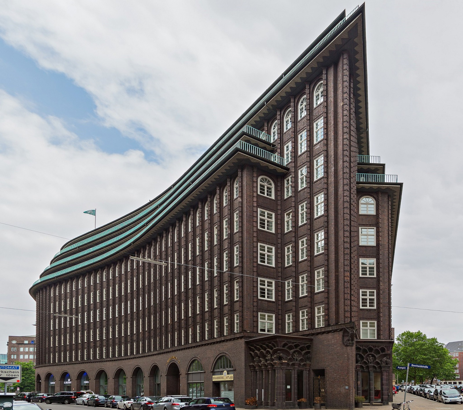 <p>Chilehaus in Hamburg, Germany</p>
