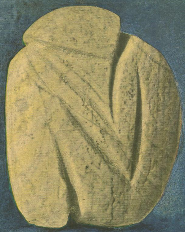 <p>naam object + periode/datum</p>