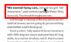 <p>The ‘thesis’ of the article, so this is like the Lead except the sentence itself.</p>
