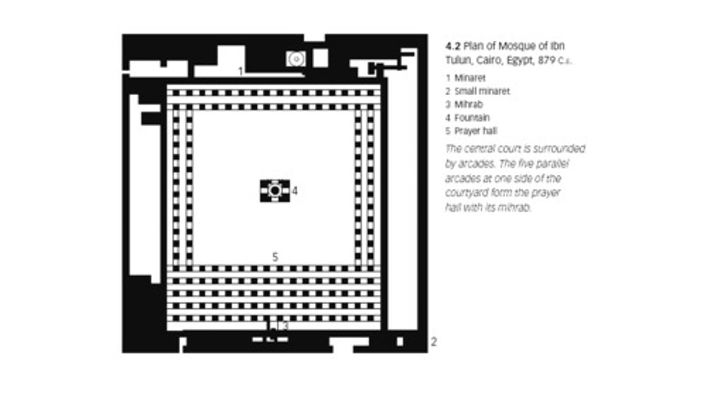 <p>Means "a place to prostrate," a prayer hall rather than a house of God.</p>