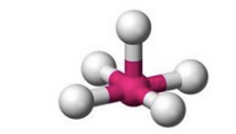 <p>What molecular geometry is shown here?</p>
