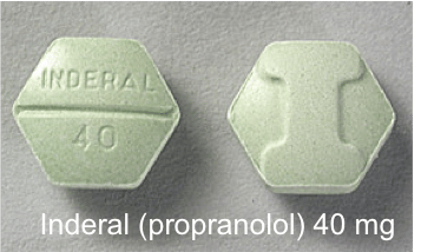 <p>Brand: Inderal</p><p>Class: Beta-Blocker</p><p>Indication: Antihypertensive</p><p>Schedule: NCLM</p>