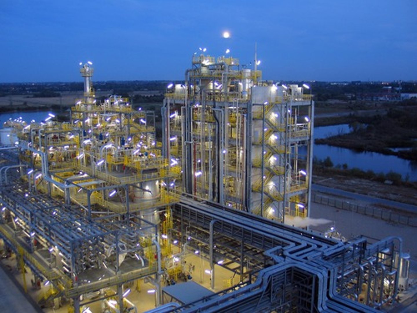 <p>The industry that uses the products of oil</p><p>refineries to manufacture products</p><p>like plastics.</p>