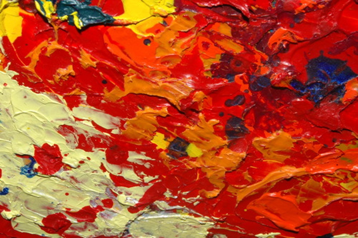 <p>thick applications of pigment that give a painting a palpable surface texture</p>