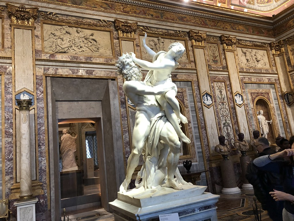 <p>Who sculpted Pluto and Persephone?</p>