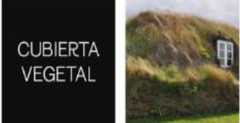 <p>cubierta plana se recubre con un manto de tierra, con lamina anti raices </p>