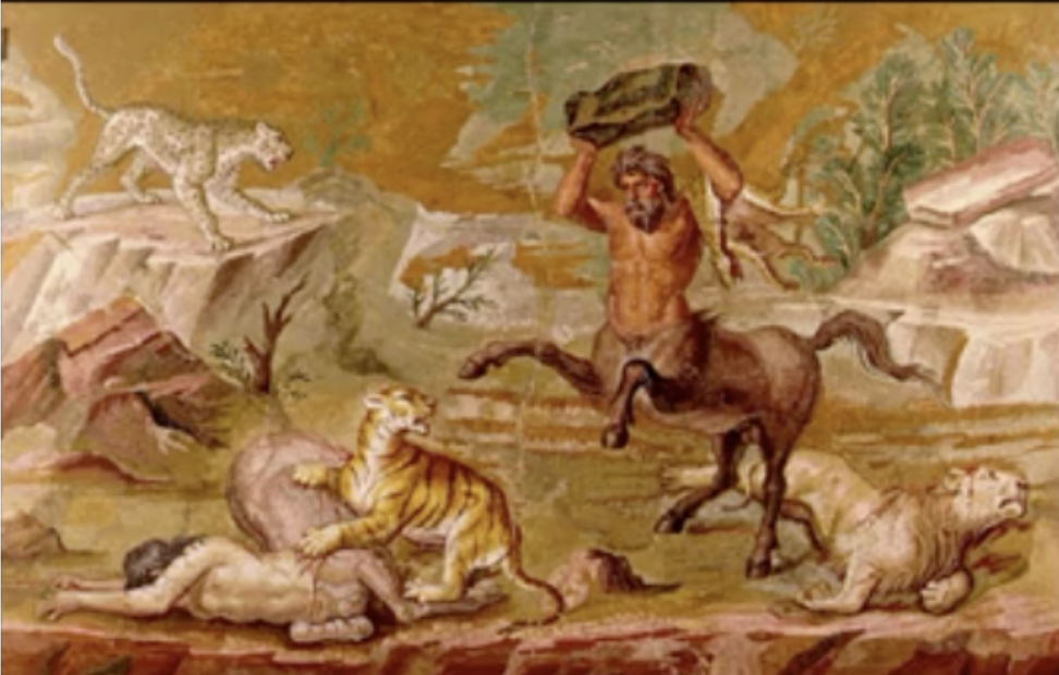 <p>Battle of the Centaurs and Wild Beasts</p>