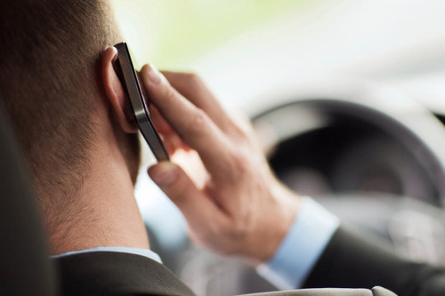 <p>to talk on the cell phone</p>