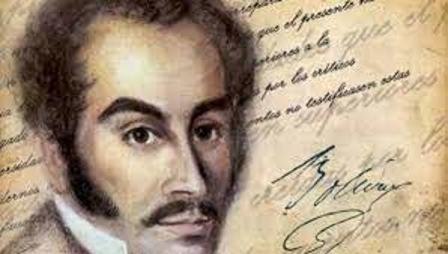 <p>A was a document written in by Simon Bolivar where he famously expanded his views on thee independence movement</p>