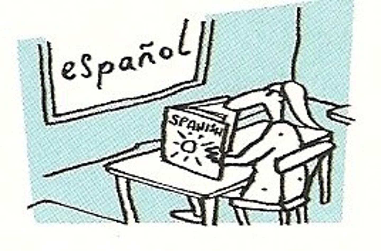 <p>изучать испанский</p>
