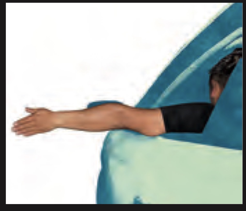 <p>what does this hand signal mean? </p>