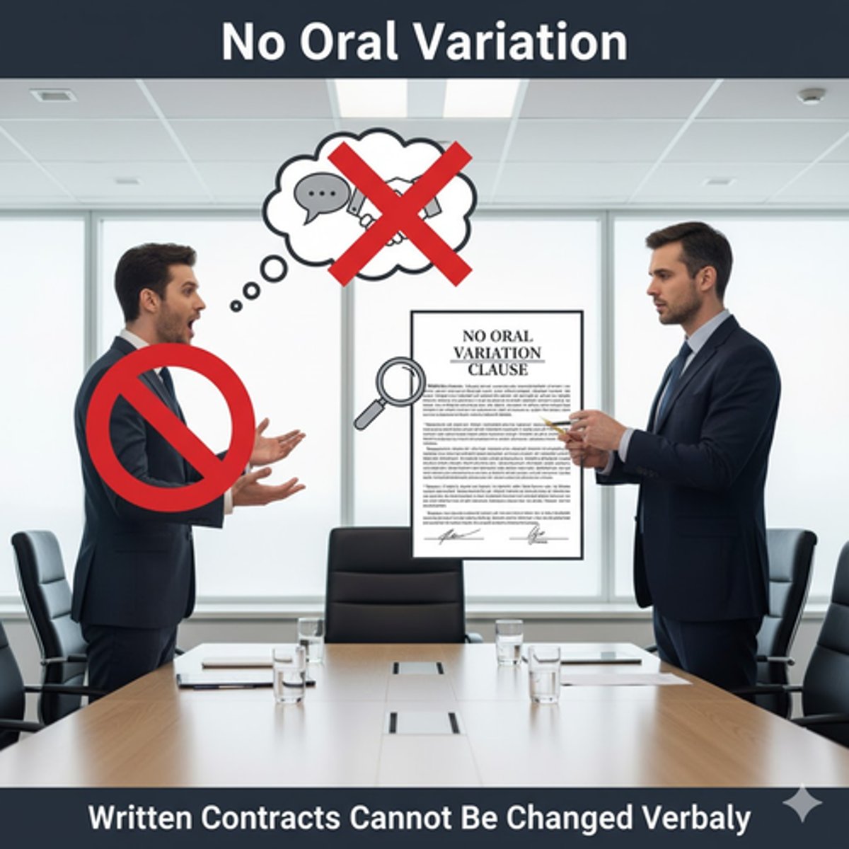 <p>Chapter: Consideration (Duty in an Existing Contract Between the Promisor and Promisee)</p><p>Facts: Parties signed licensing agreement with 'no oral variation clause'. RA stopped paying and MWB agreed over the phone to allow payment of arrears in instalments but later sued.</p><p>Principle: Any contradicting clauses in a contract eliminate the possibility of practical benefit if not followed. (SC did not decide whether practical benefit was good consideration in this case due to the clause that overrode it)</p>