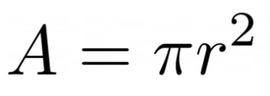 <p>r = radius</p>