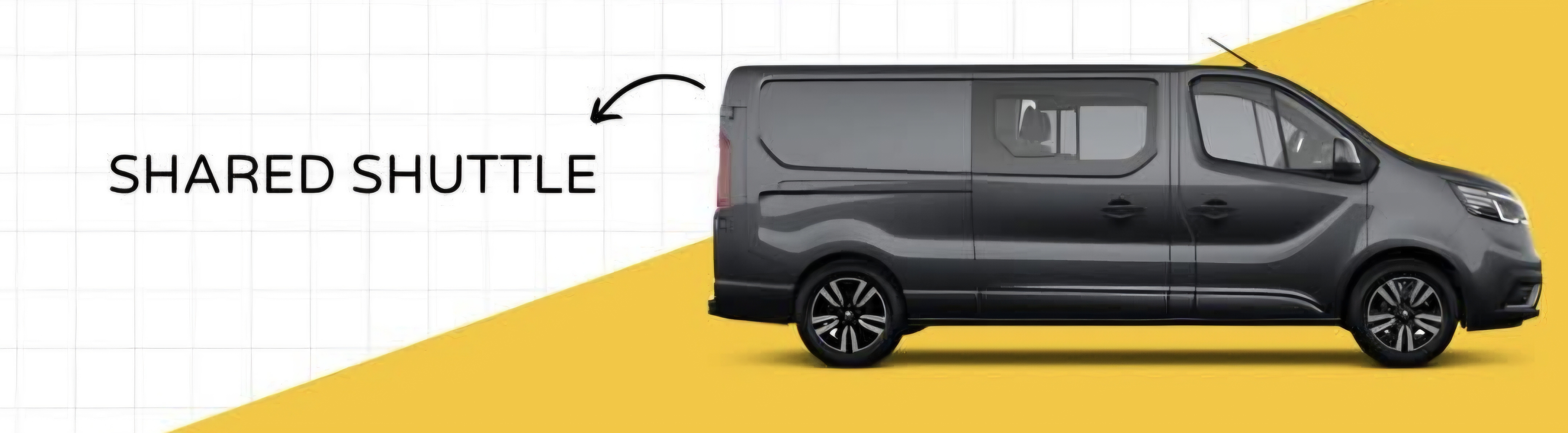 <p>A shuttle service ( from … to)</p>