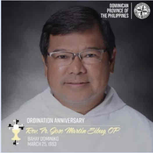 <p>Rev. Fr. Jose Martin L. Sibug, OP</p>