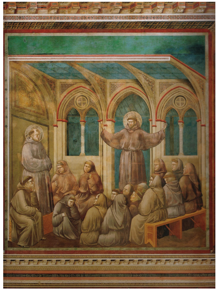 <p>The apparition at Arles</p>