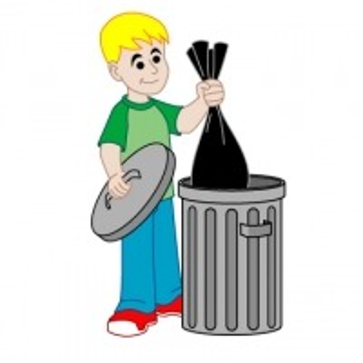 <p>take out the rubbish</p>