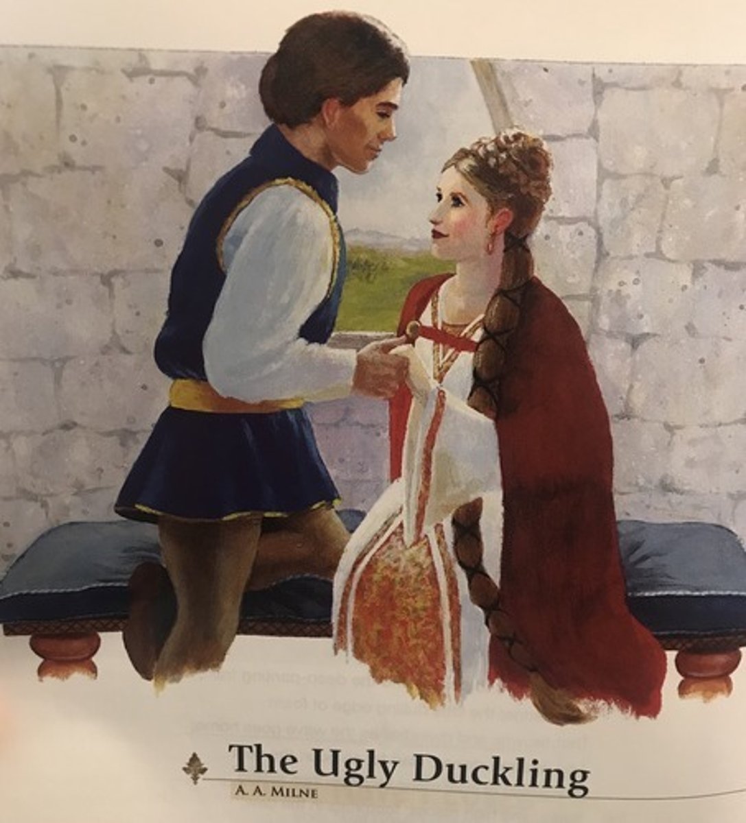 <p>In "The Ugly Duckling," who did Dulcibella take the place of?</p>