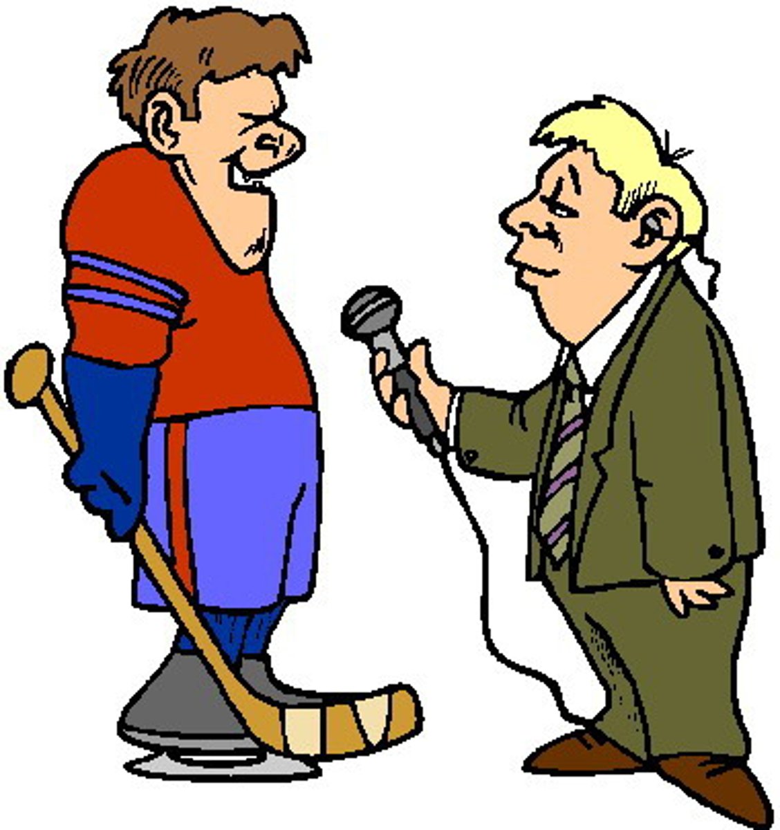 <p>het interview</p>