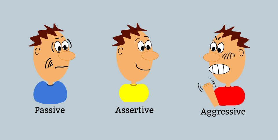 <p>having or showing a confident and forceful personality, expressing ideas or opinions boldly. </p>