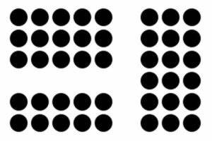 <p>gestalt principle that objects that are near each other will be perceived as belonging to a common set</p>
