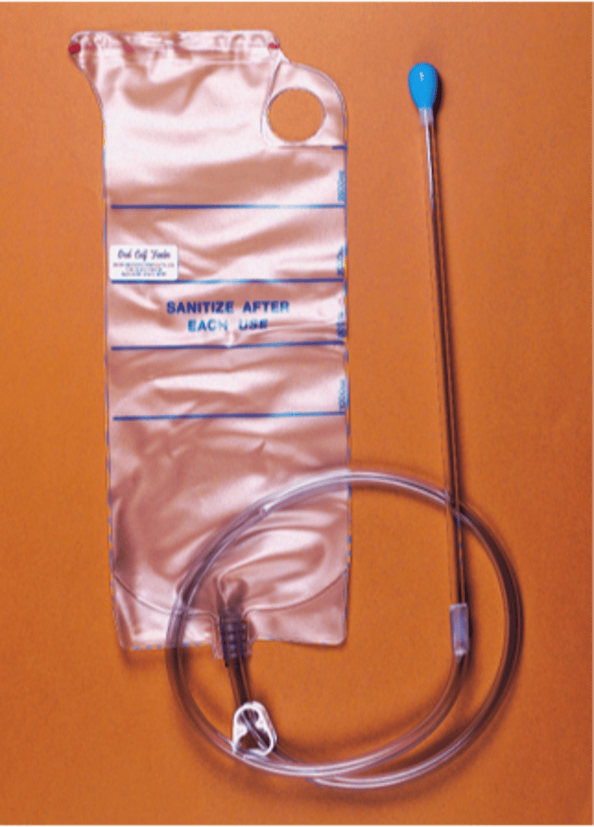 <p>To give large amounts of oral fluids to calves, foals, or lambs.</p>