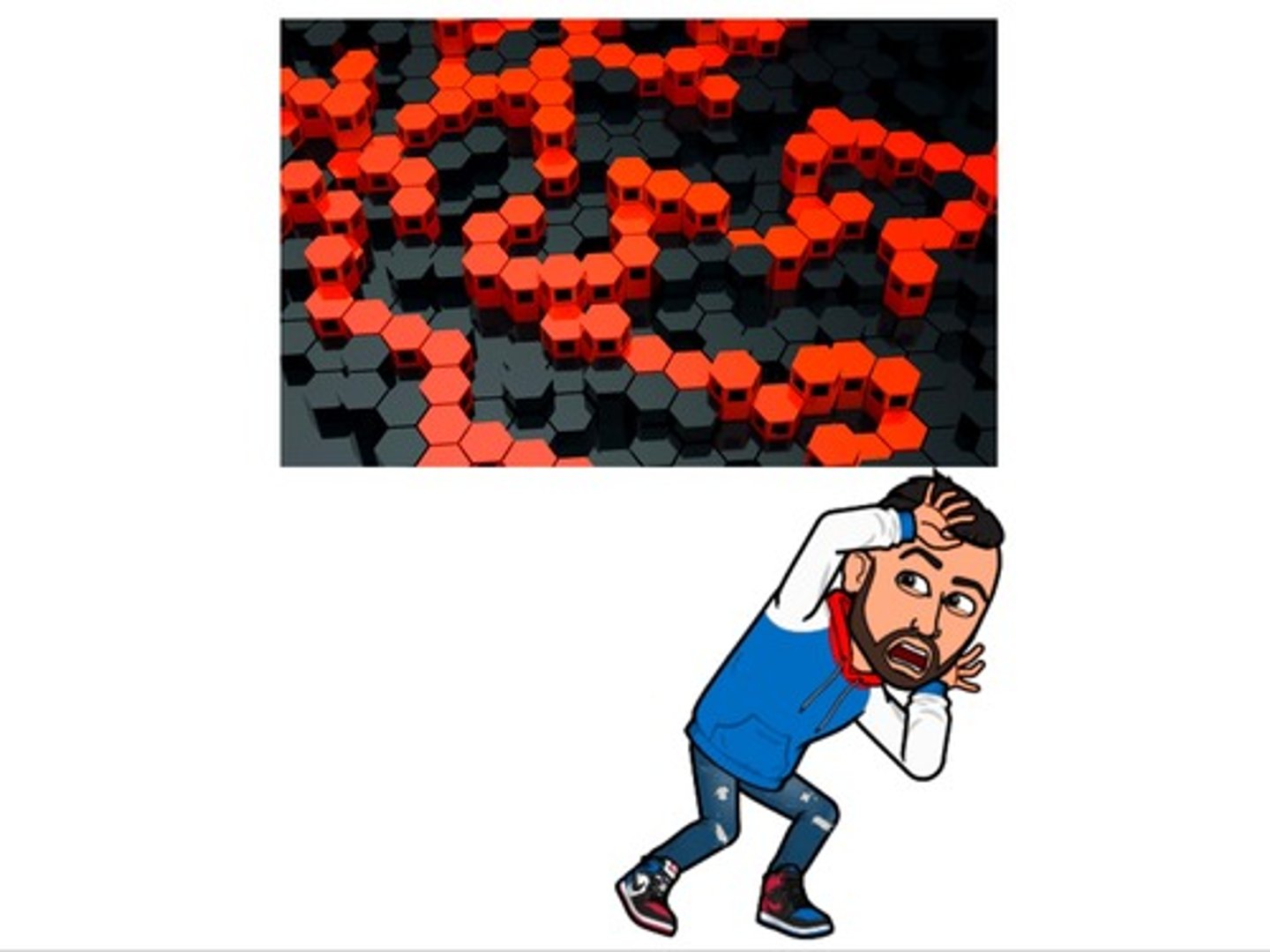 <p>Debajo de la / del</p>