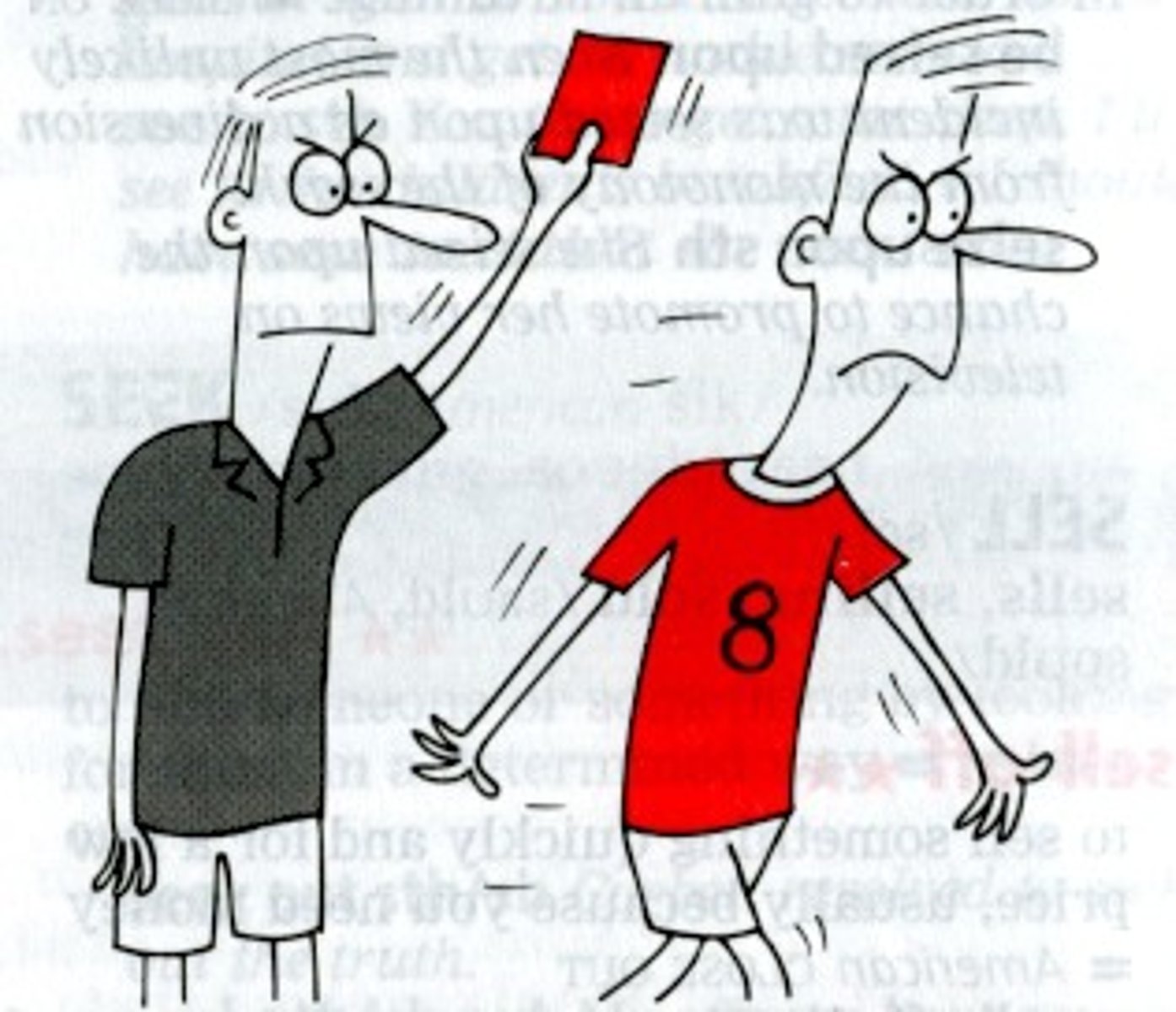 <p>make a player leave a game (e.g, football) (buộc người chơi rời trận đấu do phạm luật)</p>