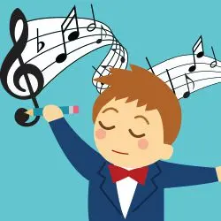 <p><span><em>おんがくか</em></span></p><p><span>musician, composer</span></p>
