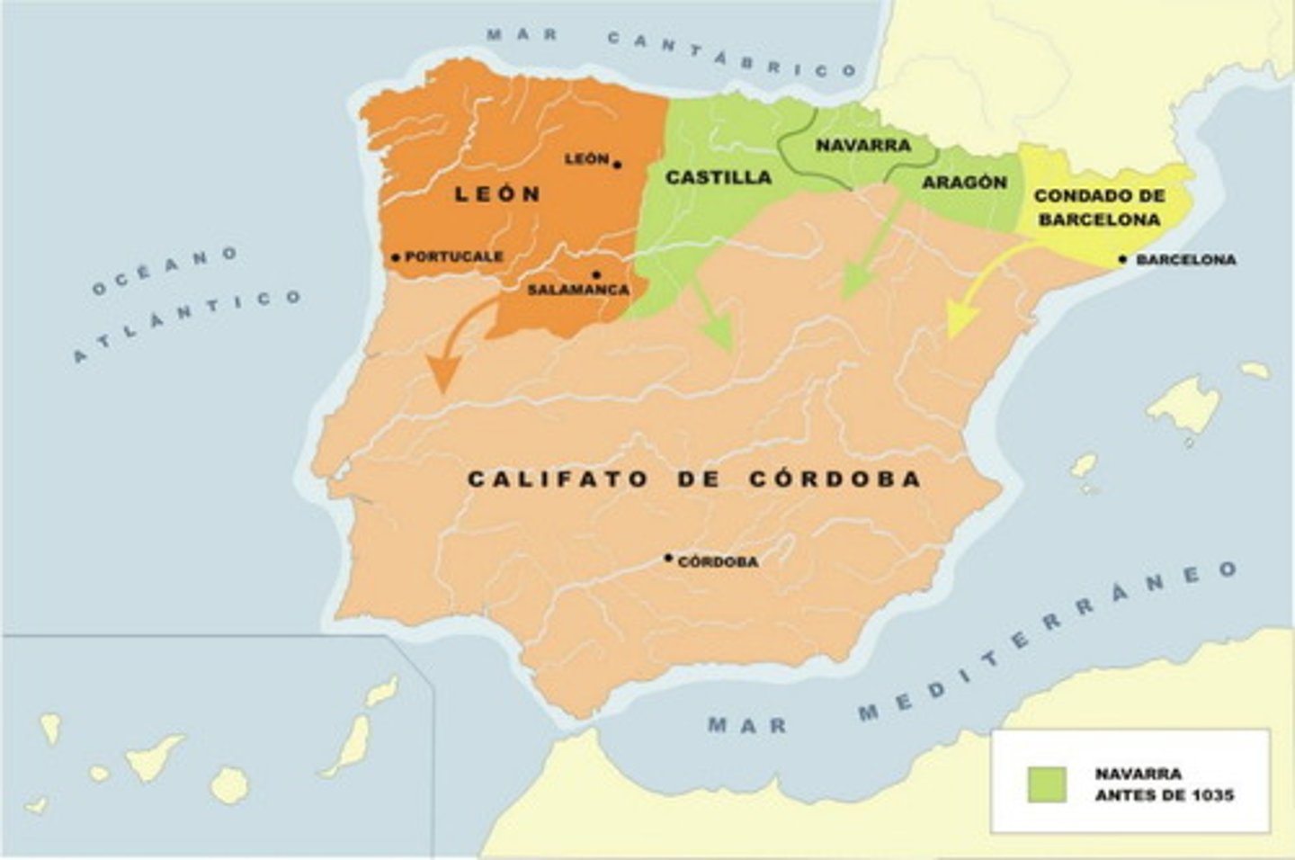 <p>La presencia musulmana fue de ochocientos años.</p><p>The Muslim presence lasted eight hundred years.</p>