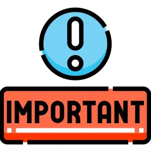 <p>Important = necessary</p>