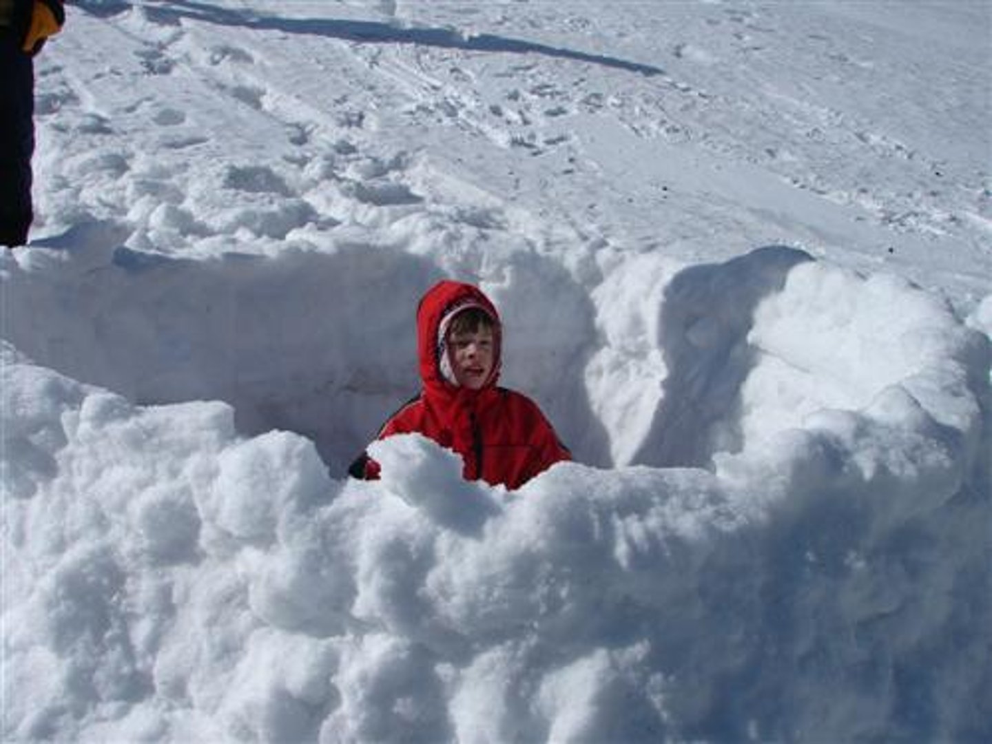 <p>A structure built for defense or as a play area, often made from snow in winter.</p>