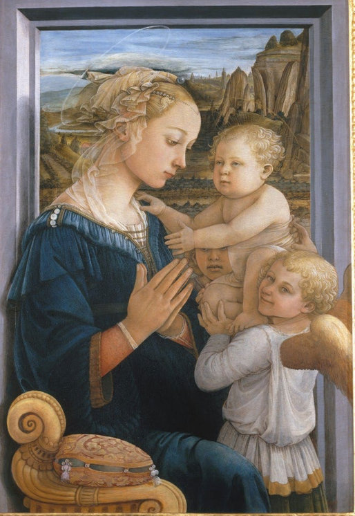 <p>Madonna and Child with Angels, Florence (1460-1465)</p>