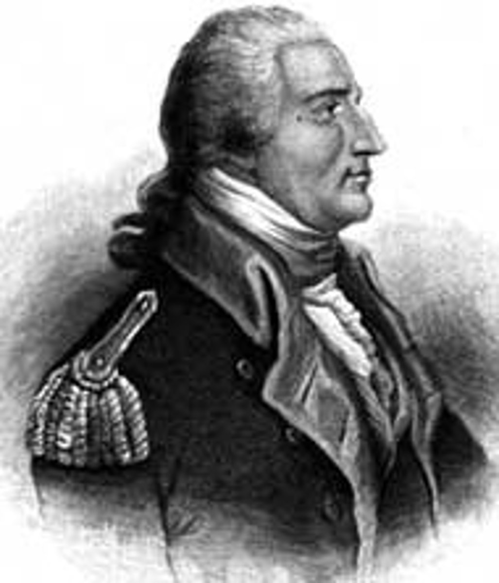<p>American General who was labeled a traitor when he assisted the British in a failed attempt to take the American fort at West Point.</p>