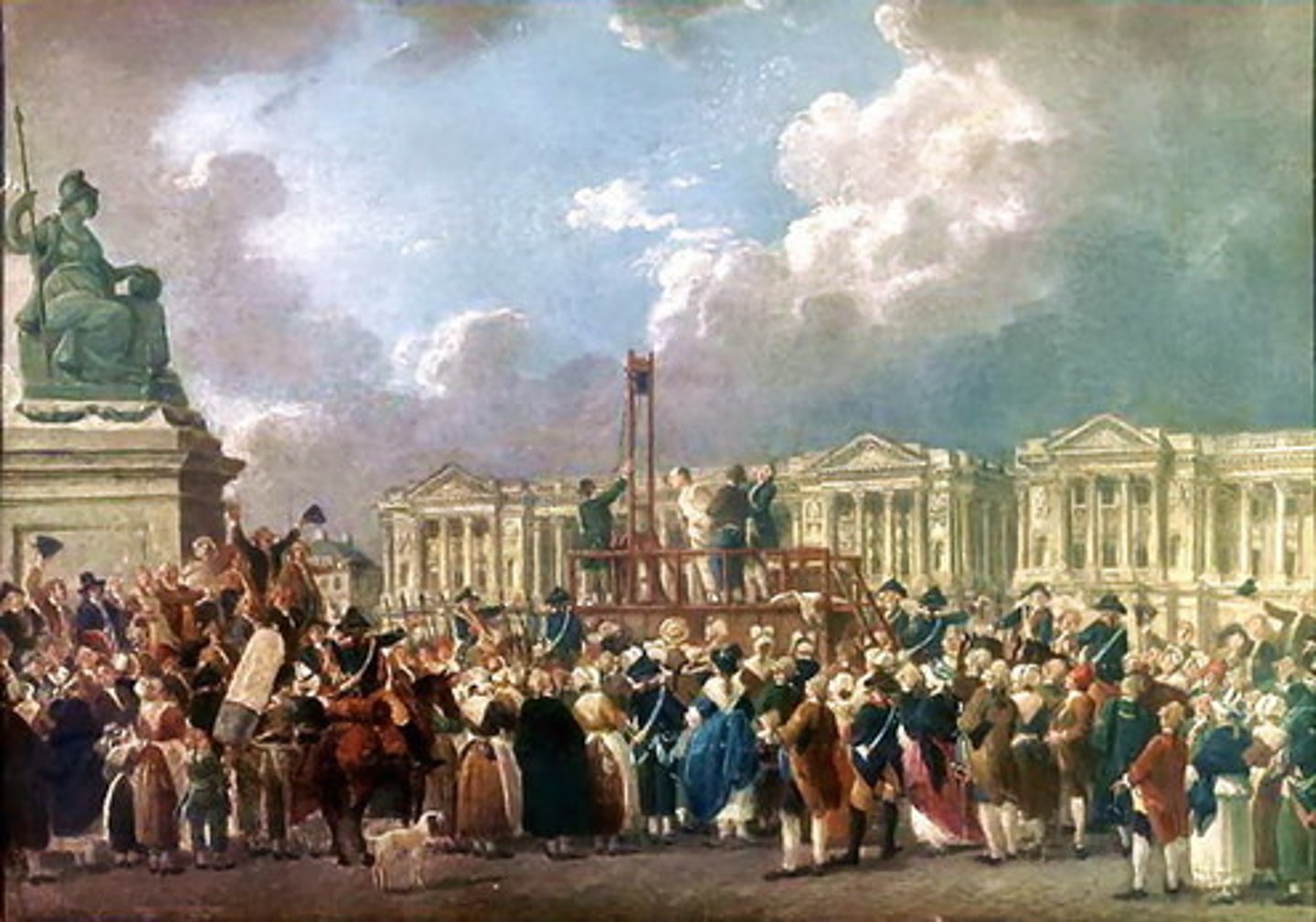 <p>The group in the National Convention, because of the incline in the seats were they were in the building, that favored executing the King of France for treason. This group won out, the king lost his head on January 21, 1793.</p>