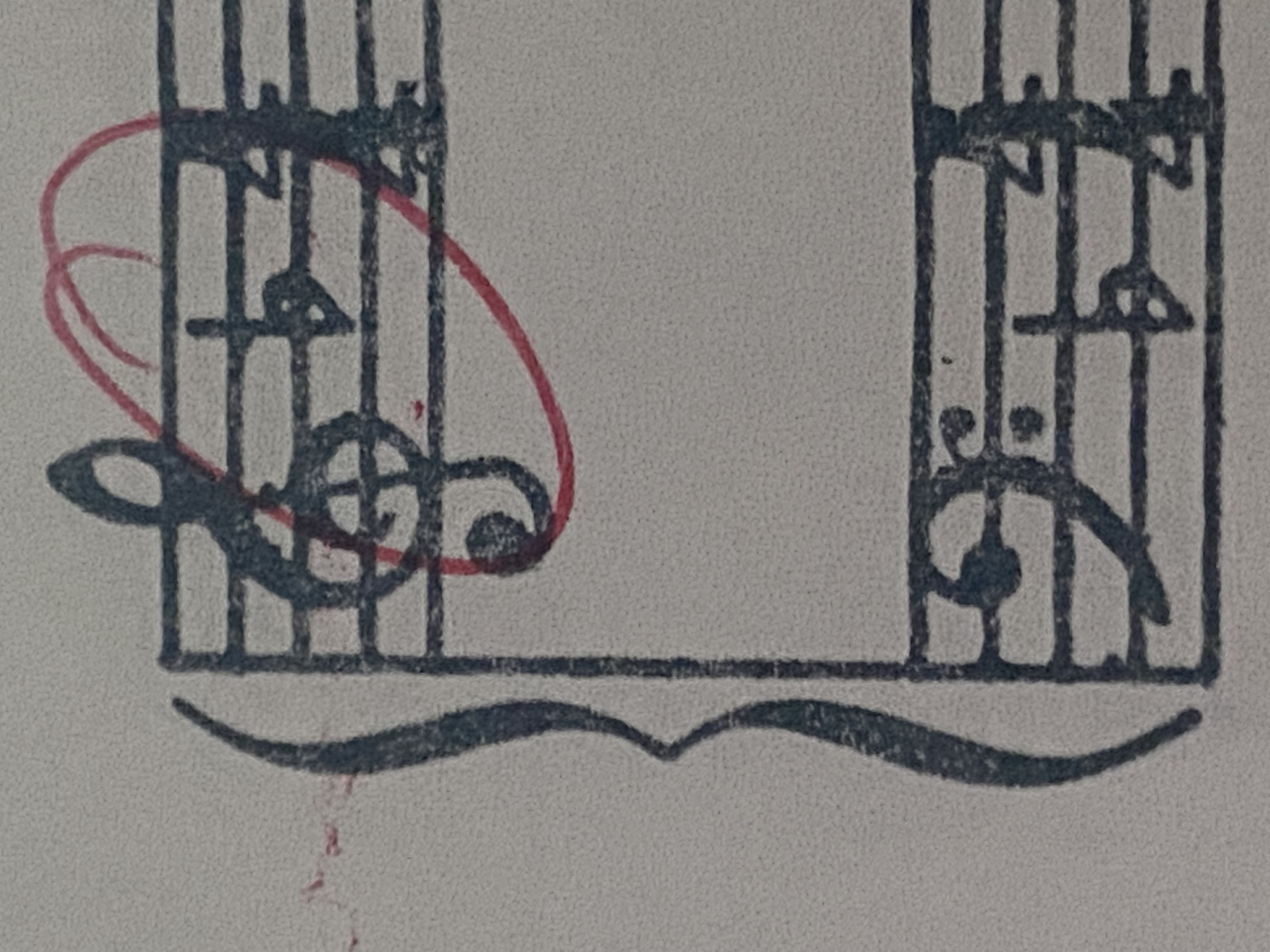 <p>Name the flats in F major</p>