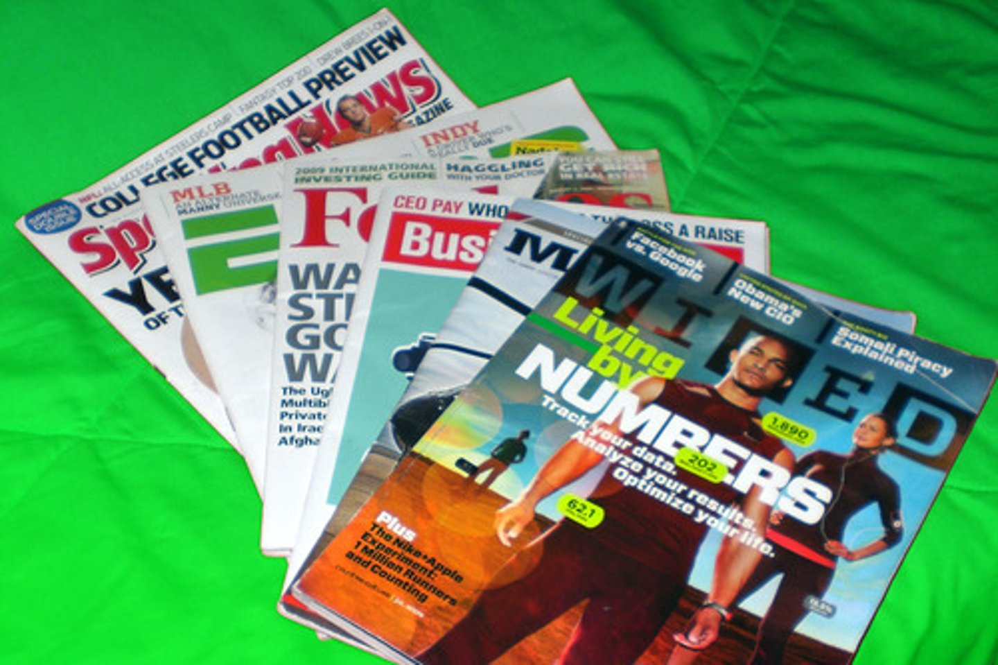 <p>a magazine</p>