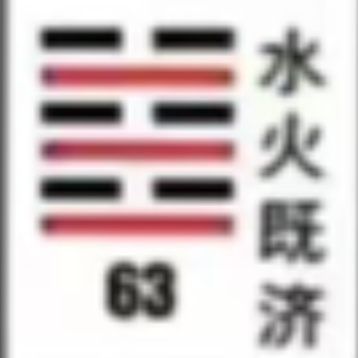 <p><strong>水火既济(既济卦)</strong></p>
