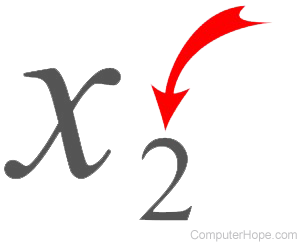 <p>NEVER change the subscript</p>