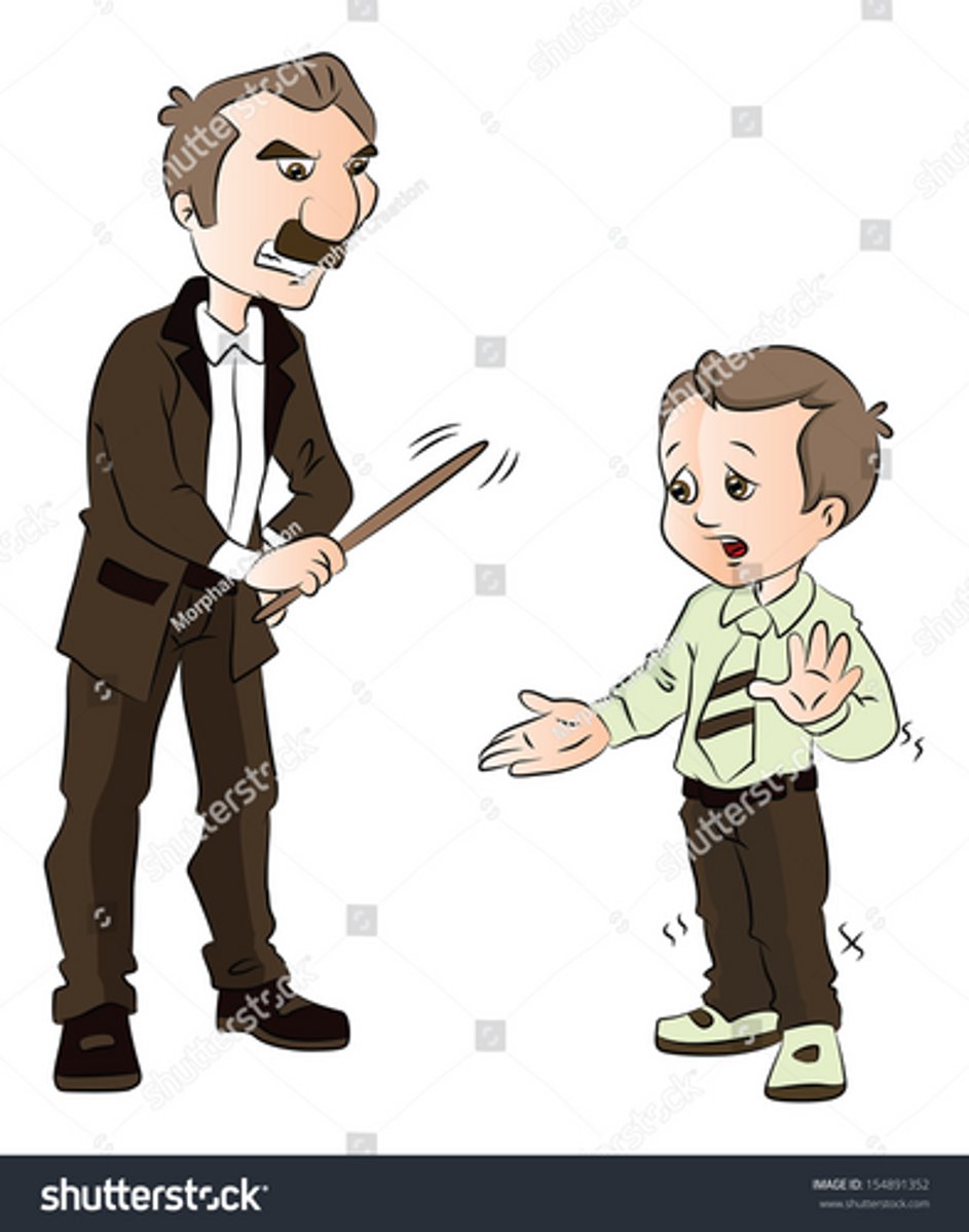 <p>Chapter: Defences (Lawful Activity with No Intent to Cause Serious Harm or Injury: Parental Chastisement)</p><p>Facts: Headmaster asked father's consent to beat misbehaving child. Consent was given and the headmaster beat him with a stick for two and a half hours until he died.</p><p>Principle: So long as it is not administered for the gratification of a passion or rage and not in excess or with an instrument unfitted for the purpose</p>