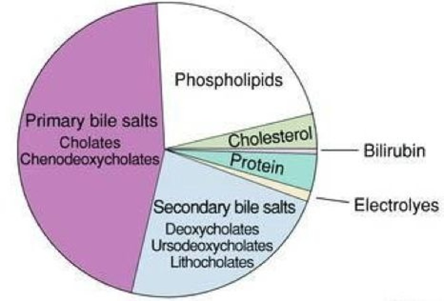 <p>(A) Lipase</p><p>Bile contains Bile Salts, Pigments and Cholesterol.</p><p>The pancreas can secrete lipases.</p>